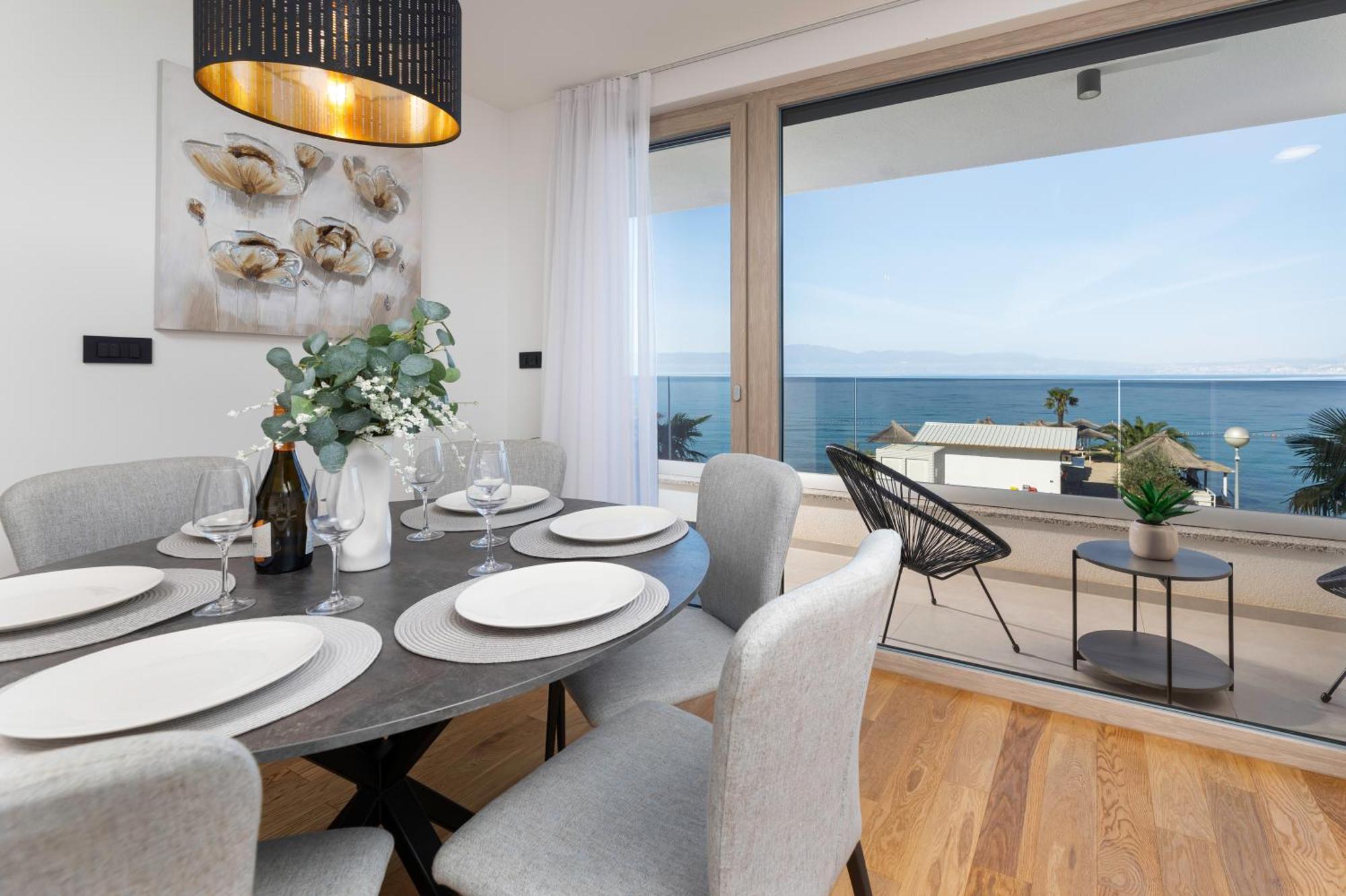 Villa Njivice Apartman Marina Eksteriør billede